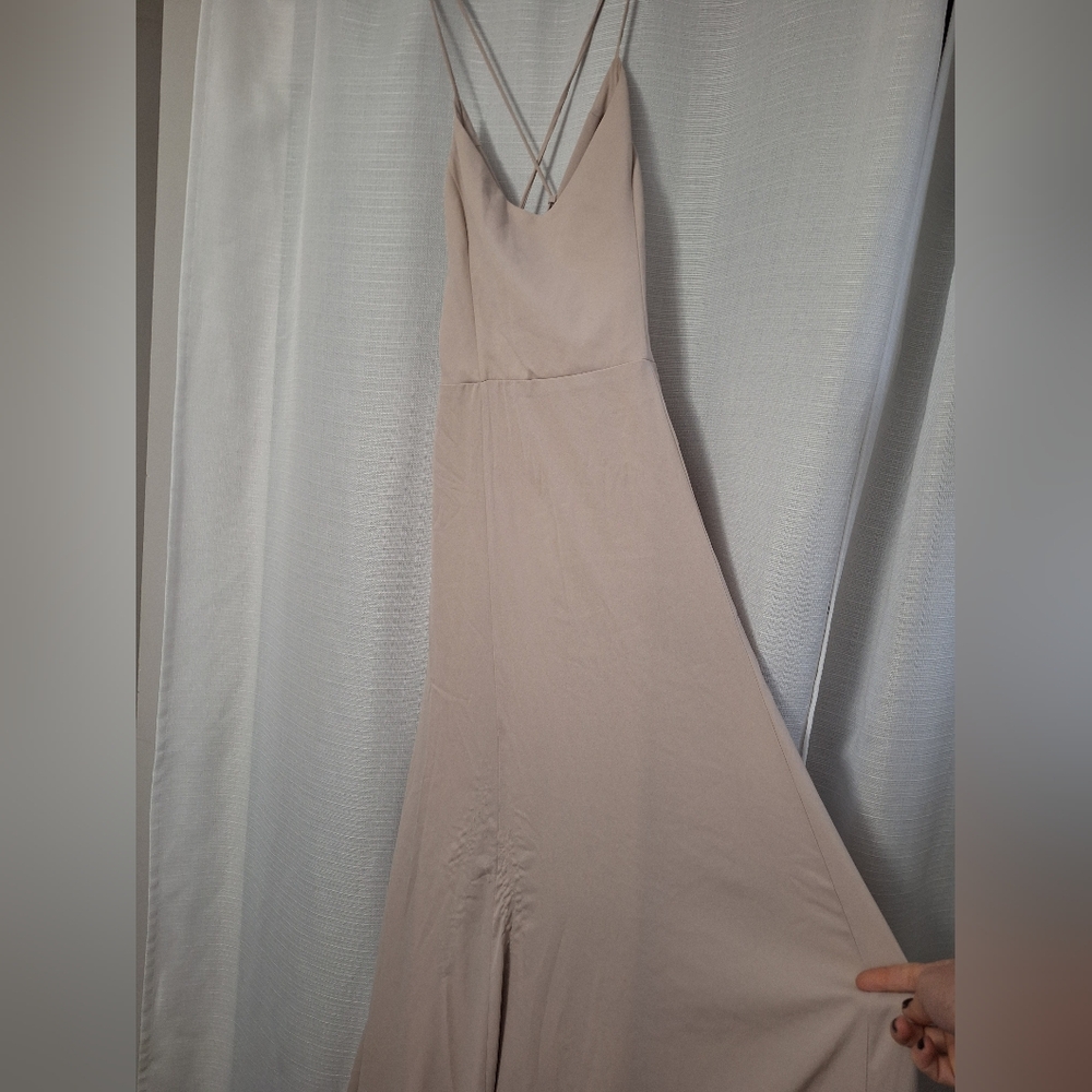 Tan/khaki Show Me Your Mumu Gown